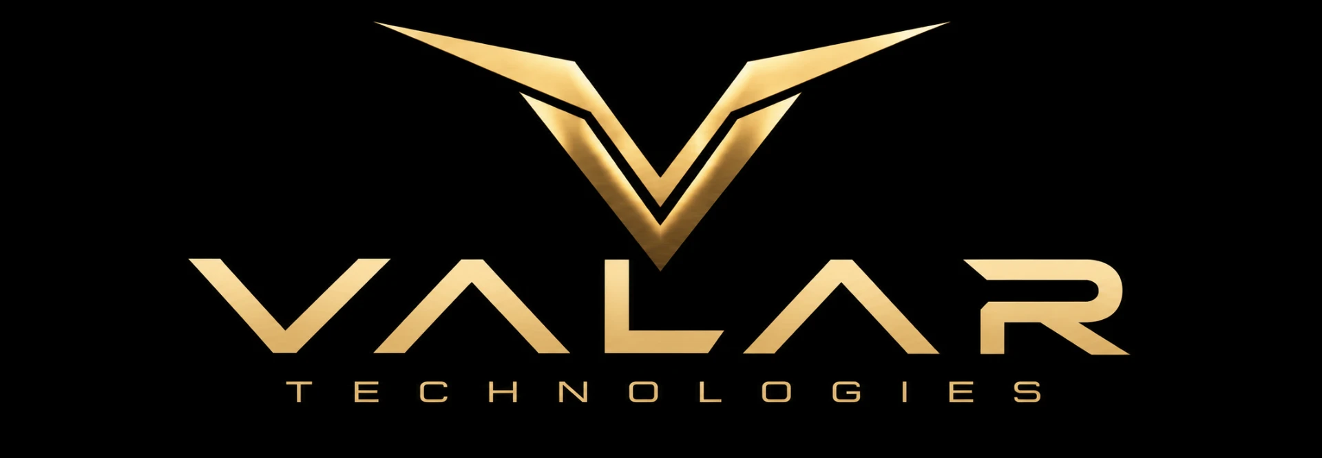 VALAR Technologies gold logo
